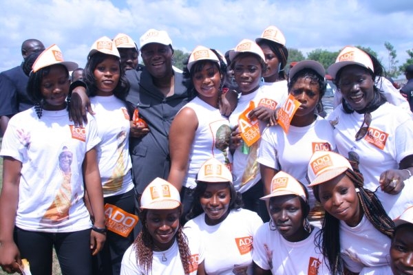 Yamoussoukro / Jeanne Peuhmond, RDC d’Ado aux femmes: “C’est nous qui devons choisir celui qui doit gouverner la Côte d’Ivoire”